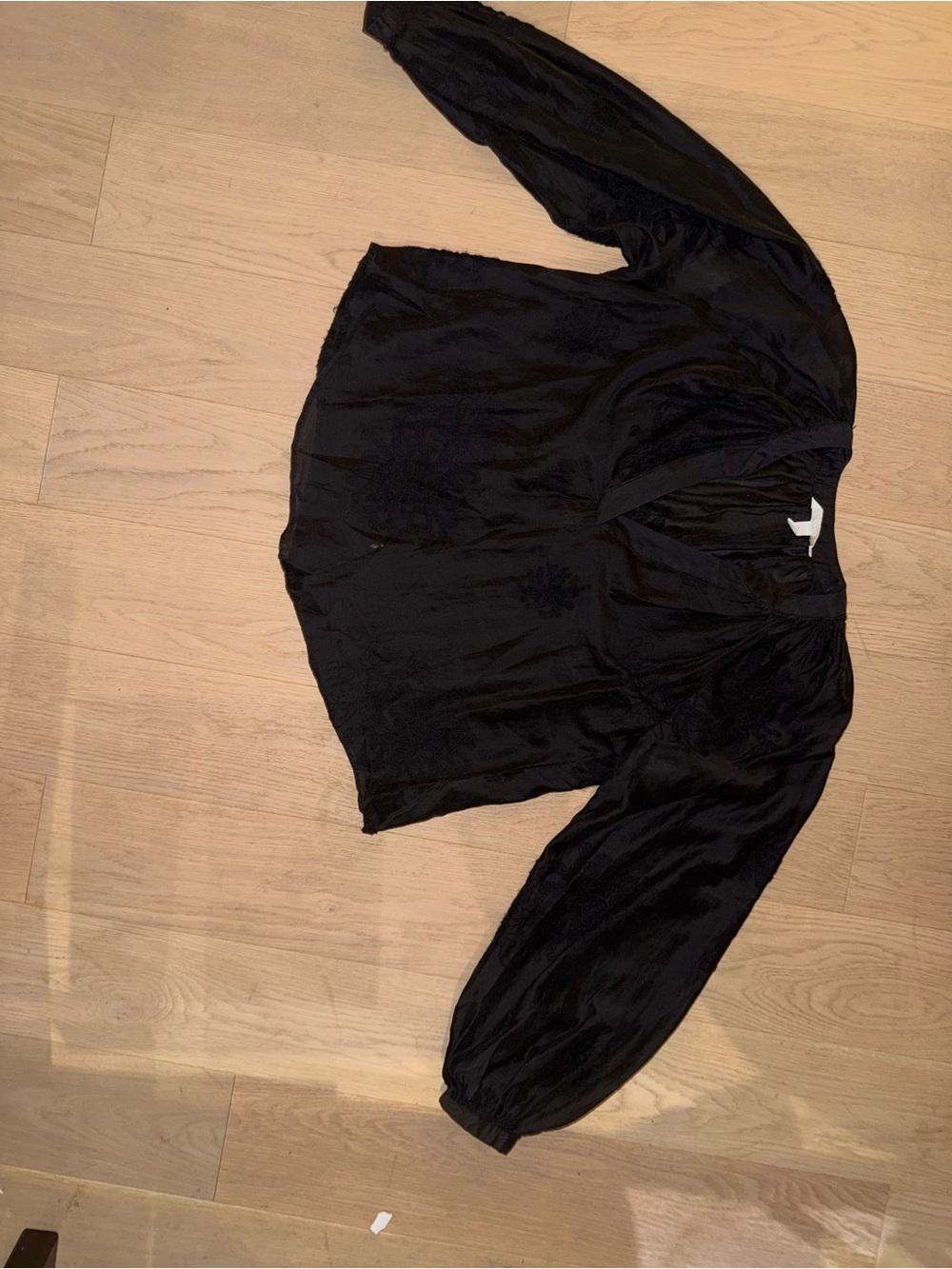 Black Long Sleeve Top